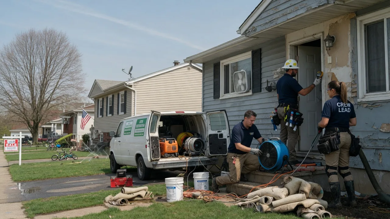 Flood Cleanup in Cannon Ball, ND near me